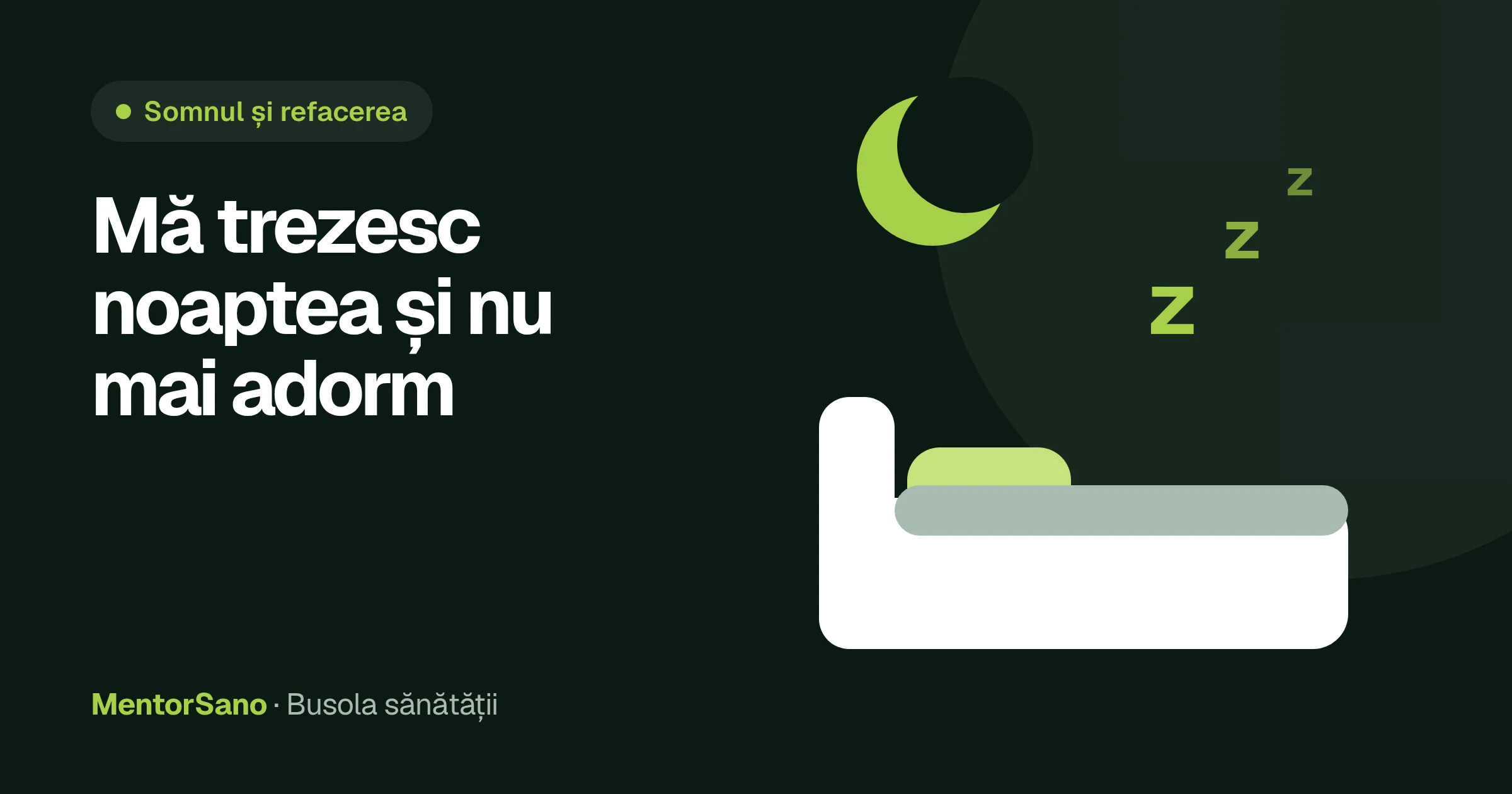 Mă trezesc noaptea și nu mai pot adormi: ce faci