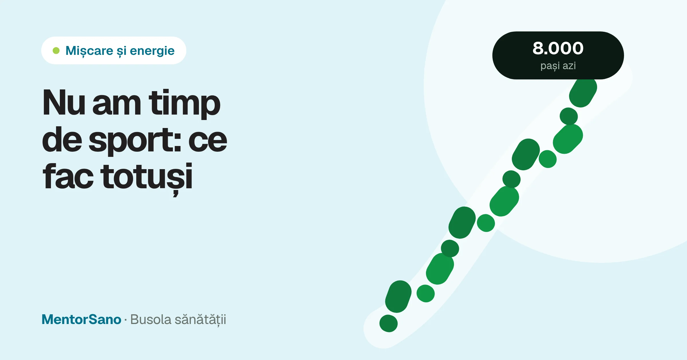Nu am timp de sport: cum te miști totuși, în bucăți mici